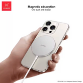 XUNDDD New Design Portable Ultra-thin 15W Fast Charger 3 in 1 Magnetic Wireless Charger With Type-C Cable